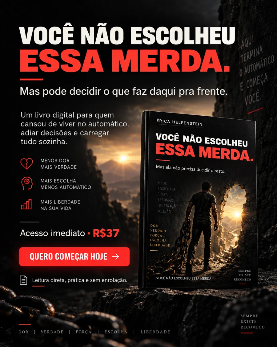 Você Não Escolheu Essa Merda